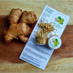 GingerChews/ Chewing ginger / Dry ginger (extra lemon) 2 pots