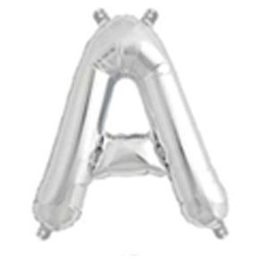 Aluminum Foil Letters Banner Balloons Decorations for Party Supplies (A)