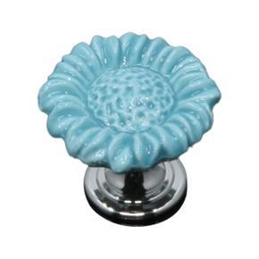 Drawer Knob Convenient Sunflower Shape Cabinet Cupboard Knob
