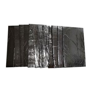 12PCS 5mm Car Firewall Sound Deadener Heat Shield Insulation Audio Noise Insulation Deadening Material Mat Pad