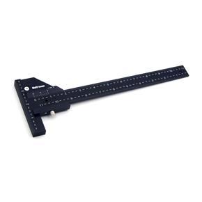 Woodworking Multifunctional Ruler Aluminum Alloy T-shaped Rulers Woodworking Scriber DIY Tools