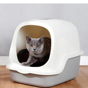 Cover Litter Box Waterproof Hooded Cat Litter Box With Shovel