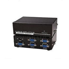 4 Port VGA SVGA Video HD Splitter Sharing Box for PC EB