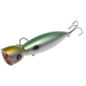 14cm / 5.5 Inch Big Popper Lure Plastic Hard Fishing Popper Lure Bait Crankbait with Treble Hooks