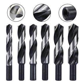 DASI 1PCS Reduced Shank HSS Twist Drill Bit 14/16/18/20/22mm Core Drill Bit Hole Cutter For Woodworking Drills