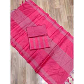 Special Barmis Tat Cotton Unstitched Three Piece Shalwar Kameez (3 Piece) - Shalwar Kameez - Dress For Girls - 3 Pice Dress - Three Piece
