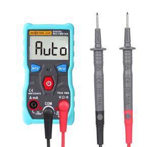 RICHMETERS RM403B Automatic Digital Multimeter 4000 Counts True-RMS Intelligent Auto Range Measurement NCV A-C/DC Voltage Current Ohm Portable Test Tool with BA-Cklight