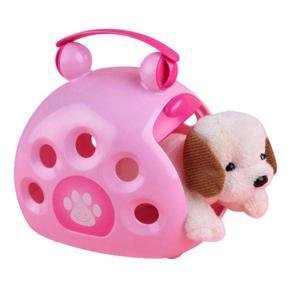 Children's Play Pet Care Toys, Learning Puzzle Feeding Pet Carrier Role Play Puppy Fun Toy Simulation Pet Care Toys for Kids 7 Pieces