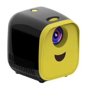 Mini Pocket 1000 Lumens Projector LED Home Theater Cinema HD 1080p - Black UK plug