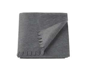 POLARVIDE Throw grey 130x170 cm