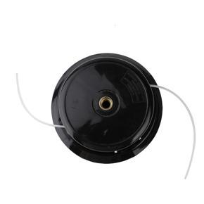 Universal Hard Plastic Threaded Interface Grass Trimmer Top Lawn Mower Accessory with 1 Nylon Trimmer Rope