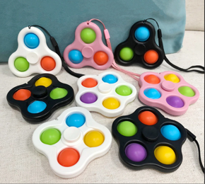 Newest Pop Fidget Toy Anxiety Autism Montessori Antistress Toys Stress Relief Hand Toys for Kids