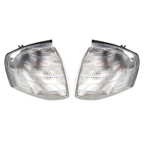 A Pair of Corner Signal Light Replacement For Mercedes Benz C Cla-ss W202 94-00