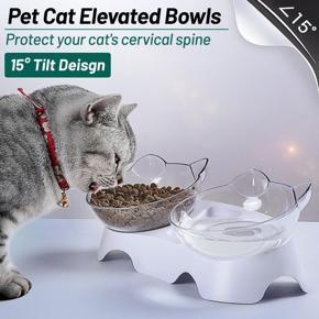 Pet Dog Cat Pet Supplies Cooling Pad Mat Ice Gel Cushion Summer Heat Dissipation 4 Sizeï¼ŒPet Cat Elevated 15Â° Tilt Food Bowls Tilt Mouth Protect Cervical Spine For Pet Single/Double Bowl -