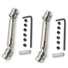 ARELENE 2X Upgrade Rear Universal Drive Shaft Transmission Shaft for WLtoys 12428 12429 12423 FY03 1/12 RC Cars Parts
