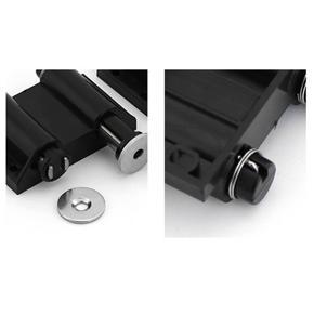 XHHDQES 10Pcs Dual Magnetic LATCH for Glass Door