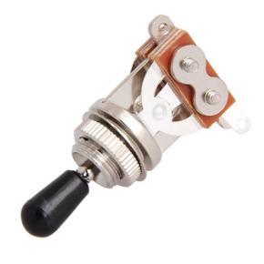 Electric Guitar Toggle Switch 3 Way in Black (Rhythm Treble) & Solid Knob Shaft Box Style Les Paul Sg beige Tip