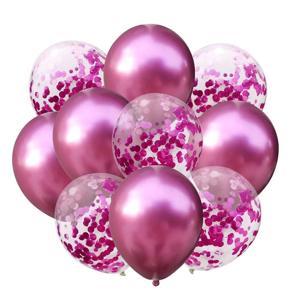 Metallic Chrome Latex Balloon Set of 10 pcs