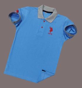 Soft and Comfortable  Sky Color Premium Quality Pk Polo T-Shirt for Baby Boys