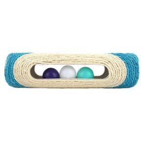 Pet Scratching Roller oy with 3 Sound Balls Claw Care Random Color