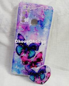 VIVO Y30 / VIVO Y50 - 3D Flexible Silicone Fashionable Ladies Cover with Love Pop Up Socket