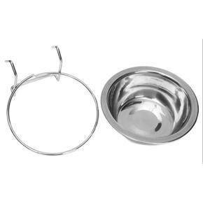 125ml Newborn Dogs Cats Pets Feeding Bottle Nursing Care Bottle With Brush - silver S