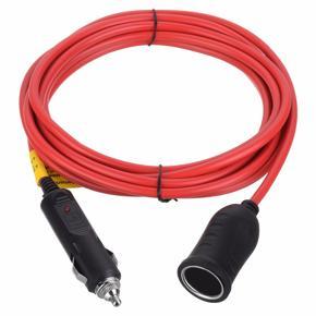 12V 24V Heavy Duty Extension Cord with ligh-ter Plug Socket