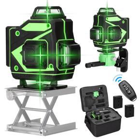 GMTOP Multifunctional 16 Lines Laser Level Tool Vertical Horizontal Lines with 3° Self-leveling Function