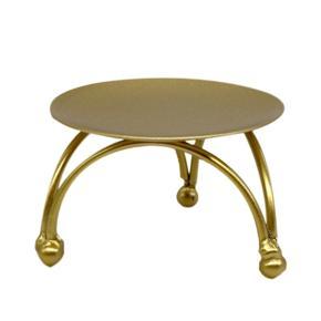 European Style Candlestick Iron Candle Holders Retro Round Table en For Home Festive Ornament 1Pcs