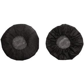 200 Pcs Black Disposable Microphone Covers Karaoke Anti-Splash Mic Cover Dust-Proof Accessories