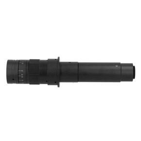 Microscope Camera Lens 300X Eyepiece Adjustable 25mm 0.7X-4.5X Zoom C-Mount for Industrial Video