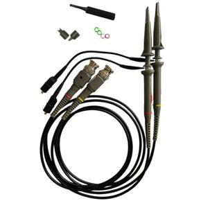 Two P6100 DC 100MHZ Oscilloscope Scope Clip Probe 100MHz For Tektronix HP-gray