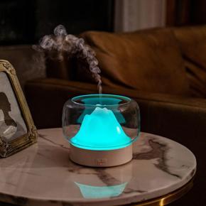 Ultrasonic Essential Oil Mountain View Mist Purifier Air Purifier Air Humidifier Mist Maker Aroma Difuser