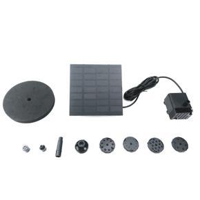 Solar Water Pump Birdbath Square Small Pond Garden Decoration Water-height 70cm DC30S-0710F