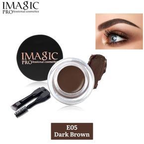 IMAGIC Professional Eyebrow Gel  Eyebrow Enhancer Brow Pomade With Brush