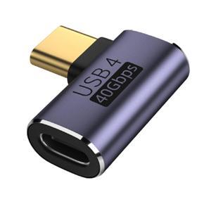 ph Type-c 4.0 Adapter C Male To C Female Converter 40gbps Pd100w Extension Connector For Thunderbolt 4 Notebook