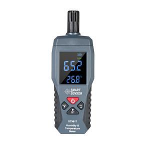 SMART SENSOR Humidity & Temperature Meter High Accuracy Digital LCD Display Humidity Hygrometer Temperature Meter Thermometer Gauge Tester