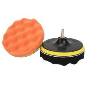 Polisher Bonnet Set, 11PCS Polishing Buffing Sponge Pads Good Absorbency for Car RV Motorcycle for 5-6in Pneumatic Electric Polishers