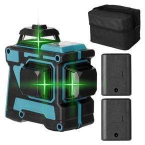 GMTOP Multifunctional 3D 12 Lines Laser Level Tool Vertical Horizontal Lines with Self-leveling Function