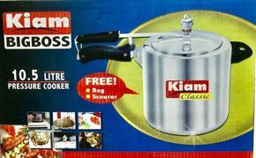 Kiam 10.5 Liter Big Boss Pressure Cooker