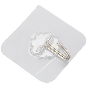 Adhesive Hooks Wall Hooks Heavy Duty Stick on Strong Waterproof Ceiling Hangers Nail Free 10kg Max Rotarable Hook Tip Hanging Hooks for Kitchen Bathroom Door Hanger (12 pack)