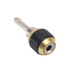 GMTOP Quick Change Bit Holder 1/4 Inch Hex Shank Drill Bit Extension Chuck Adapter Connector Built-in Spring Quick to Install and Release
