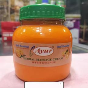 ayur হারবাল ম্যাসাজ ক্রিম সাথে কমলা- 250ml