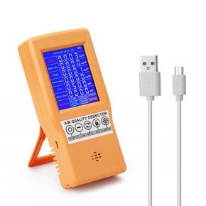 Multifunctional Digital Display High Accuracy HCHO TVOC CO2 Detector Air Quality Analyzer Monitor