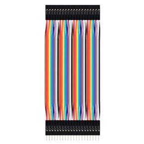 Dupont Wire Cable,40 Pin Cable Male to Female Breadd Jumper Wires Cables Kit Compatible for Solderless Breadd