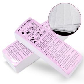 Depilatory paper Wax Strips