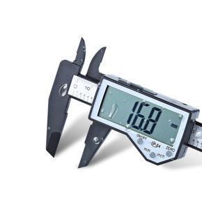 Electronic Caliper 0-150mm Digital Display Vernier Large Screen IP54 Waterproof Plastic Caliper for Antique Measuring