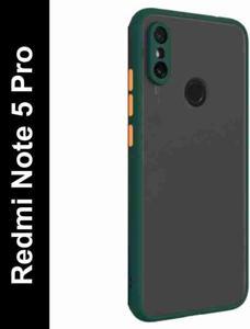 Smoke Matte Finish Camera Protection Case Back Cover For Xiaomi Redmi Note 5 pro
