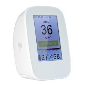 Portable Air Quality Detector Indoor/Outdoor Digital PM2.5 Formaldehyde Gas Monitor LCD HCHO & TVOC Tester Instrument Meter Air Analyzers