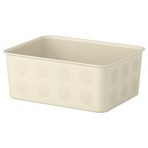 NOJIG organiser plastic/beige 20x25x10 cm